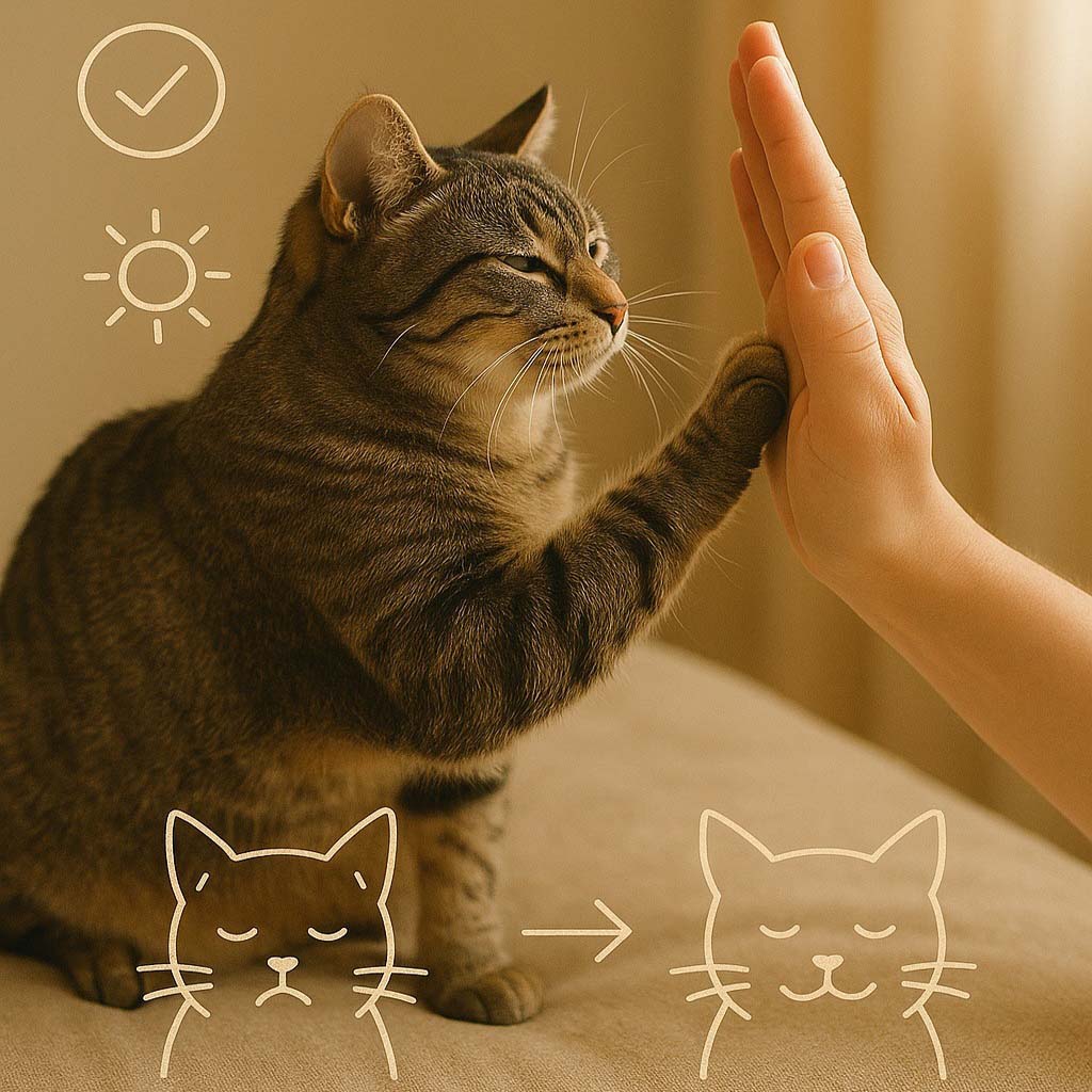 gatto-tabbi-mano